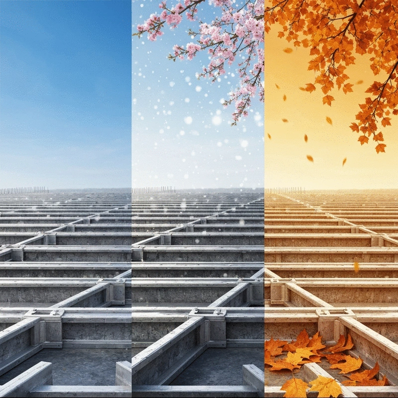 Seasonal Effects on Aluminum Formwork