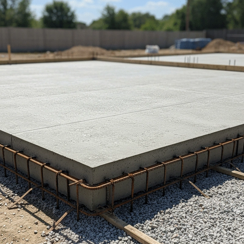 concrete slab support requirements