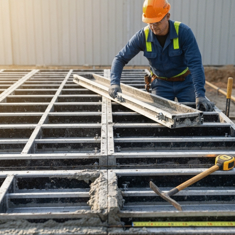 Aluminum Slab Formwork: Stripping Techniques