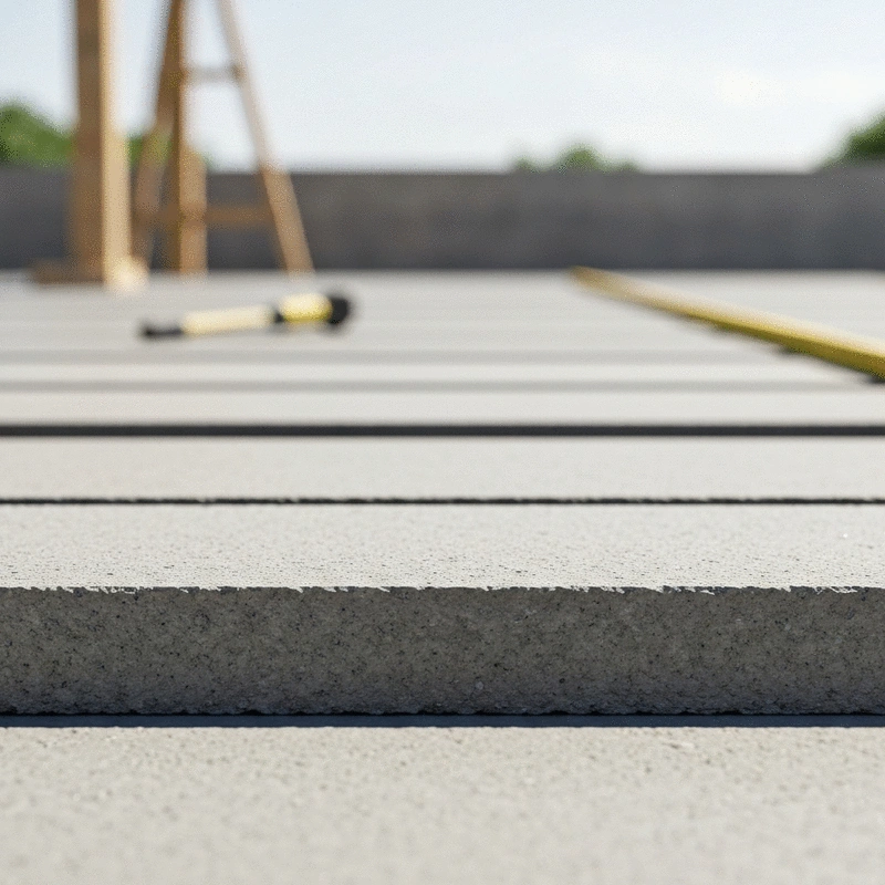 heavy duty concrete slab