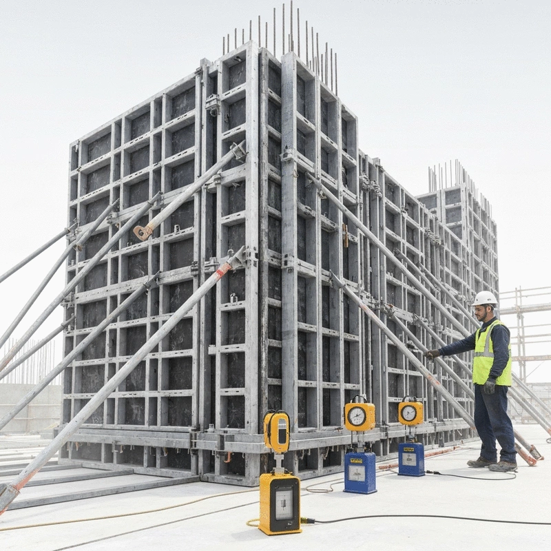 Load Testing Aluminum Formwork Systems