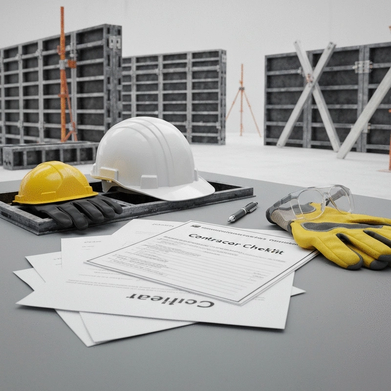 Aluminum Formwork Safety Checklist