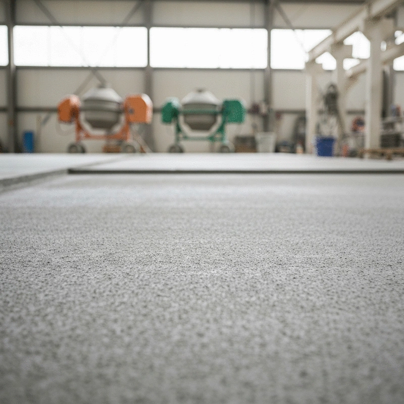 industrial concrete slab