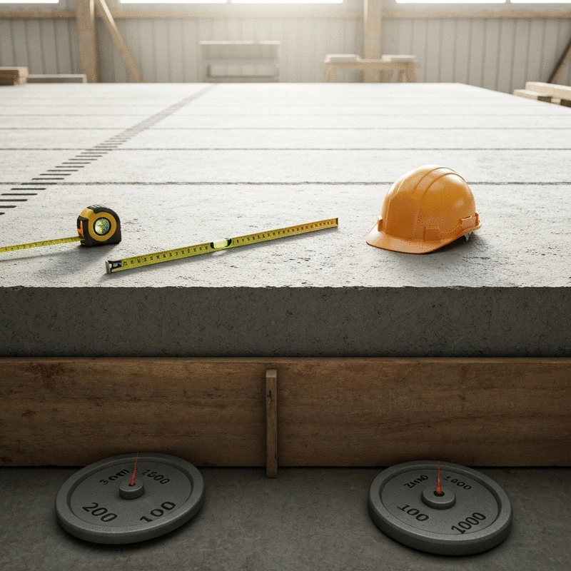 concrete slab load capacity