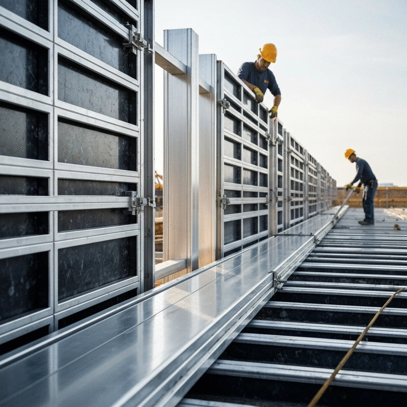 Cost Reduction Techniques Using Aluminum Formwork Systems for Slab Construction