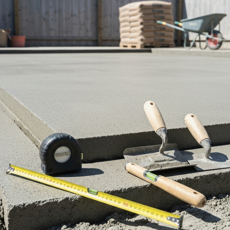 concrete slab installation cost