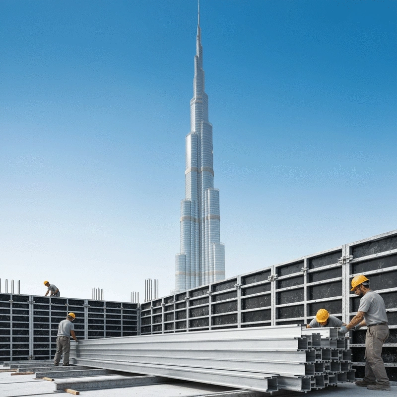 1. How Aluminum Formwork Accelerated Construction in the Burj Khalifa Project