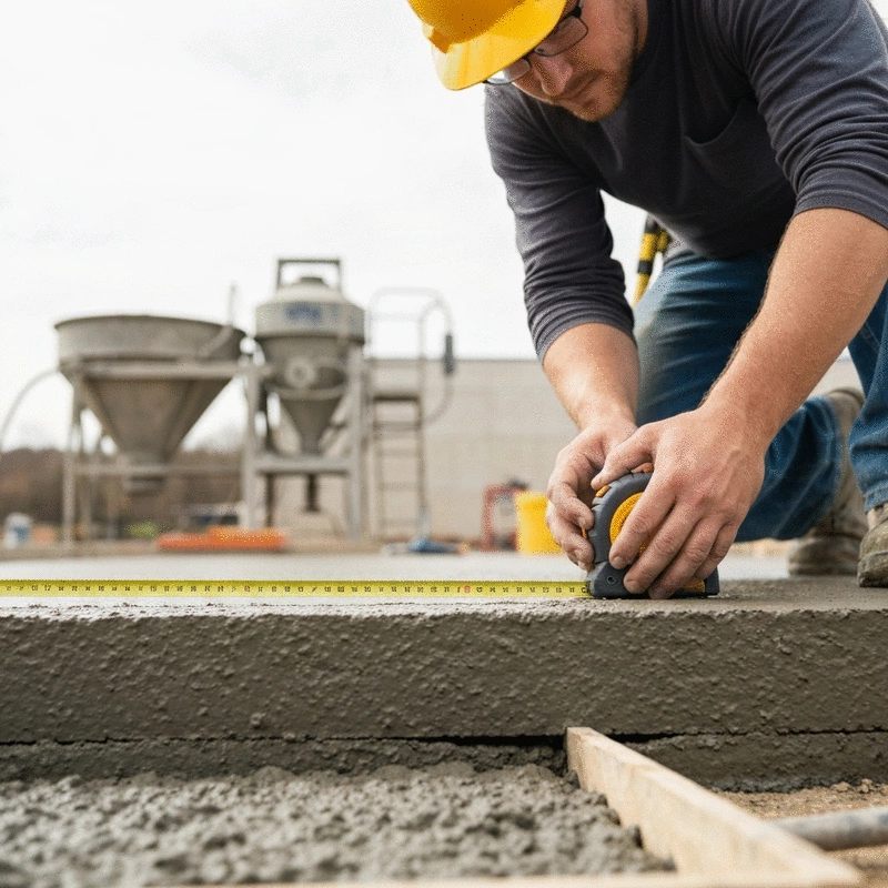 concrete slab thickness