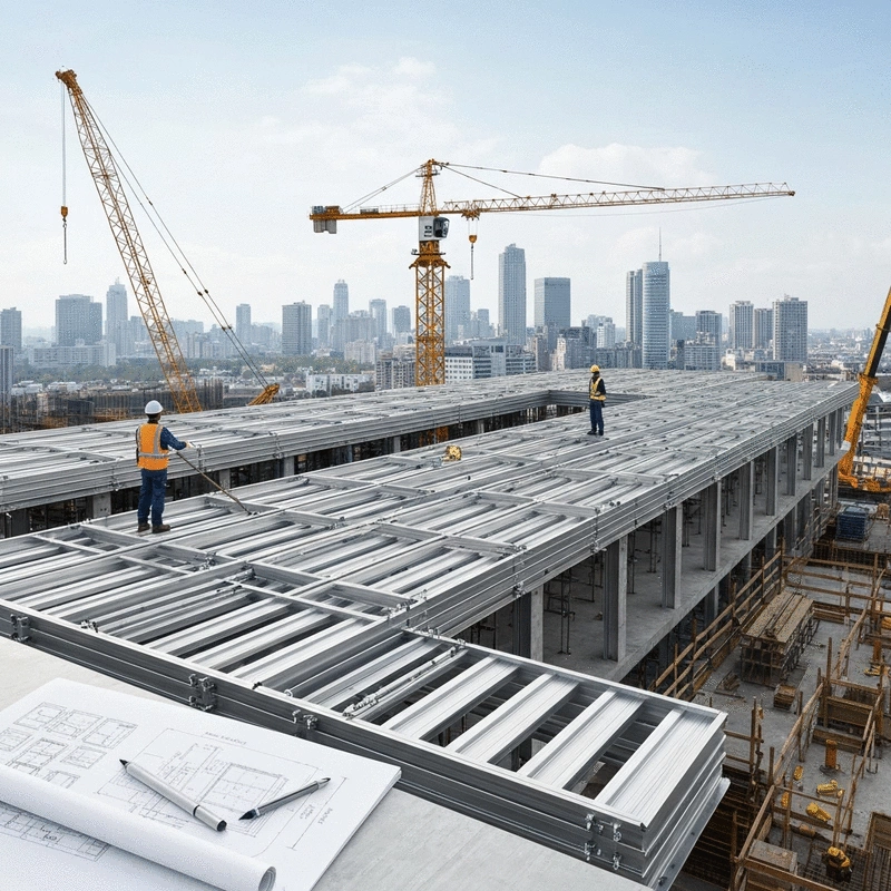 Urban Development with Aluminum Support
