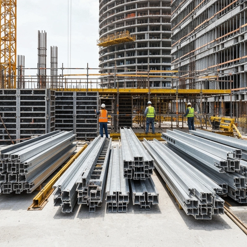 Designing Load-Bearing Aluminum Formwork for High-Rise Buildings